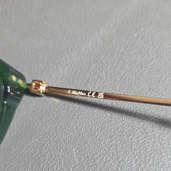 MaxMara Dark Green Women's Glasses - Picture 6 of 7